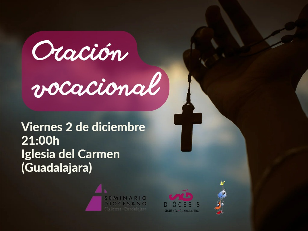 Viernes 2: Encuentro de oración vocacional en El Carmen