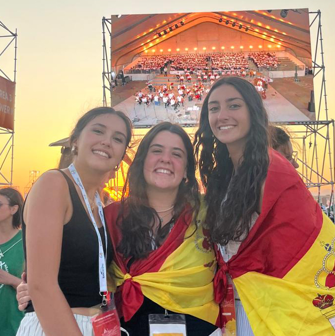 Ecos del Jubileo de los Jovenes de Roma. Lucía Somolinos