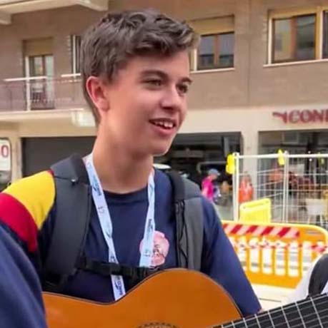Ecos del Jubileo de los Jovenes de Roma. Juan Carrasco