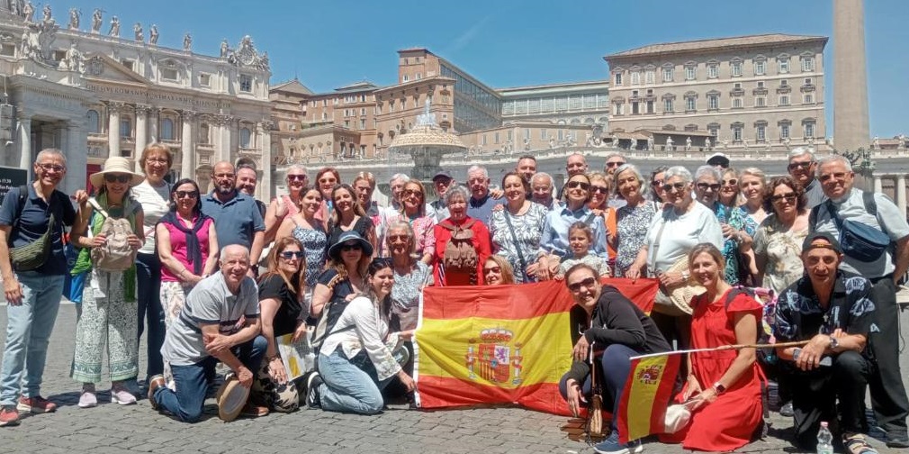 Peregrinos de Guadalajara en el Jubileo de las Familias en Roma 