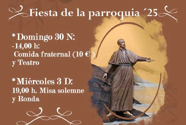 Miércoles 3 de diciembre, Azuqueca celebra la fiesta de San Francisco Javier