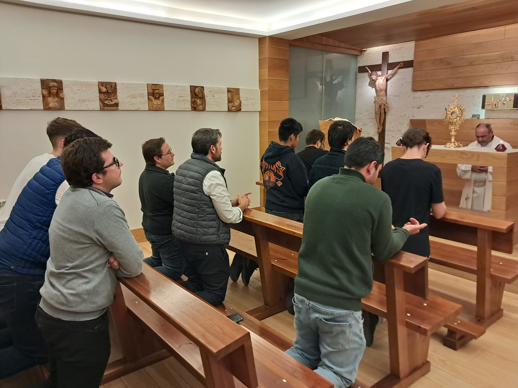 Siete jóvenes participaron en el encuentro del Grupo Samuel en el Seminario Siete jóvenes participaron en el encuentro del Grupo Samuel en el Seminario