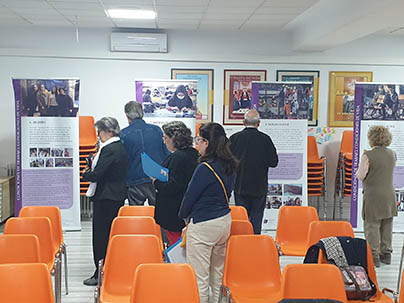 La exposición 'Rostros y retos del mundo del trabajo', hasta el lunes 3 La exposición 'Rostros y retos del mundo del trabajo', hasta el lunes 3