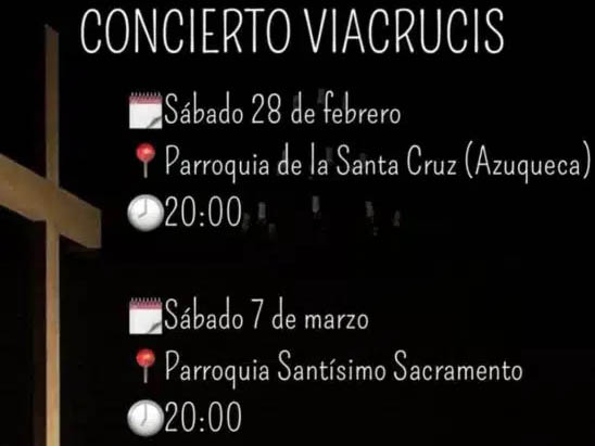 Wadi Music Group ofrece su ‘Concierto Viacrucis’ en Azuqueza y Guadalajara 